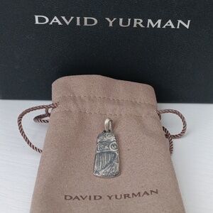 David Yurman Men's Northwest Sterling Silver Pendant Amulet